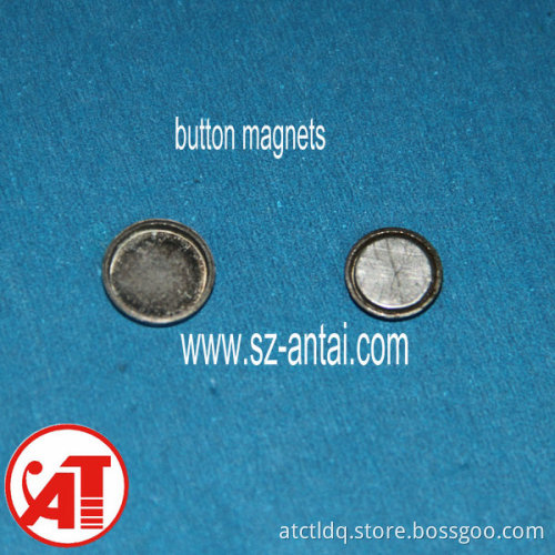 N35 Button Magnets/Disc Magnets with Metal Cap (N35)